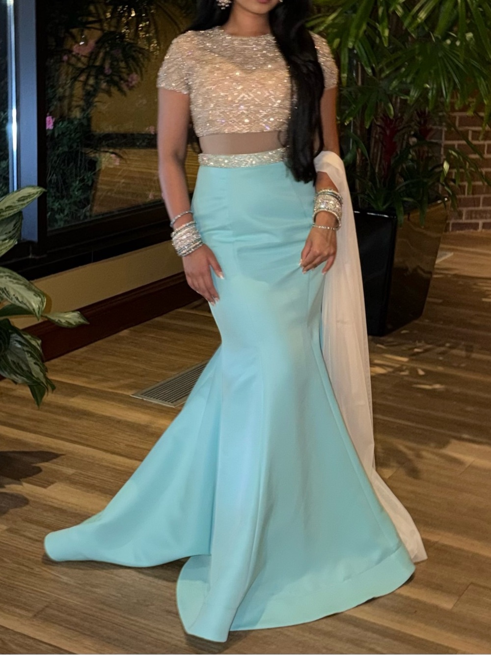 Mermaid lehenga